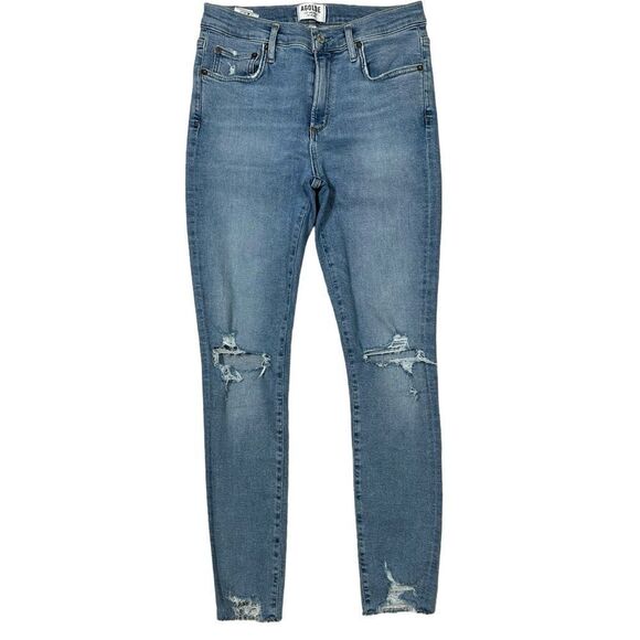 AGOLDE Sophie Ankle Skinny Denim Jean In Pentacle - Picture 2 of 5